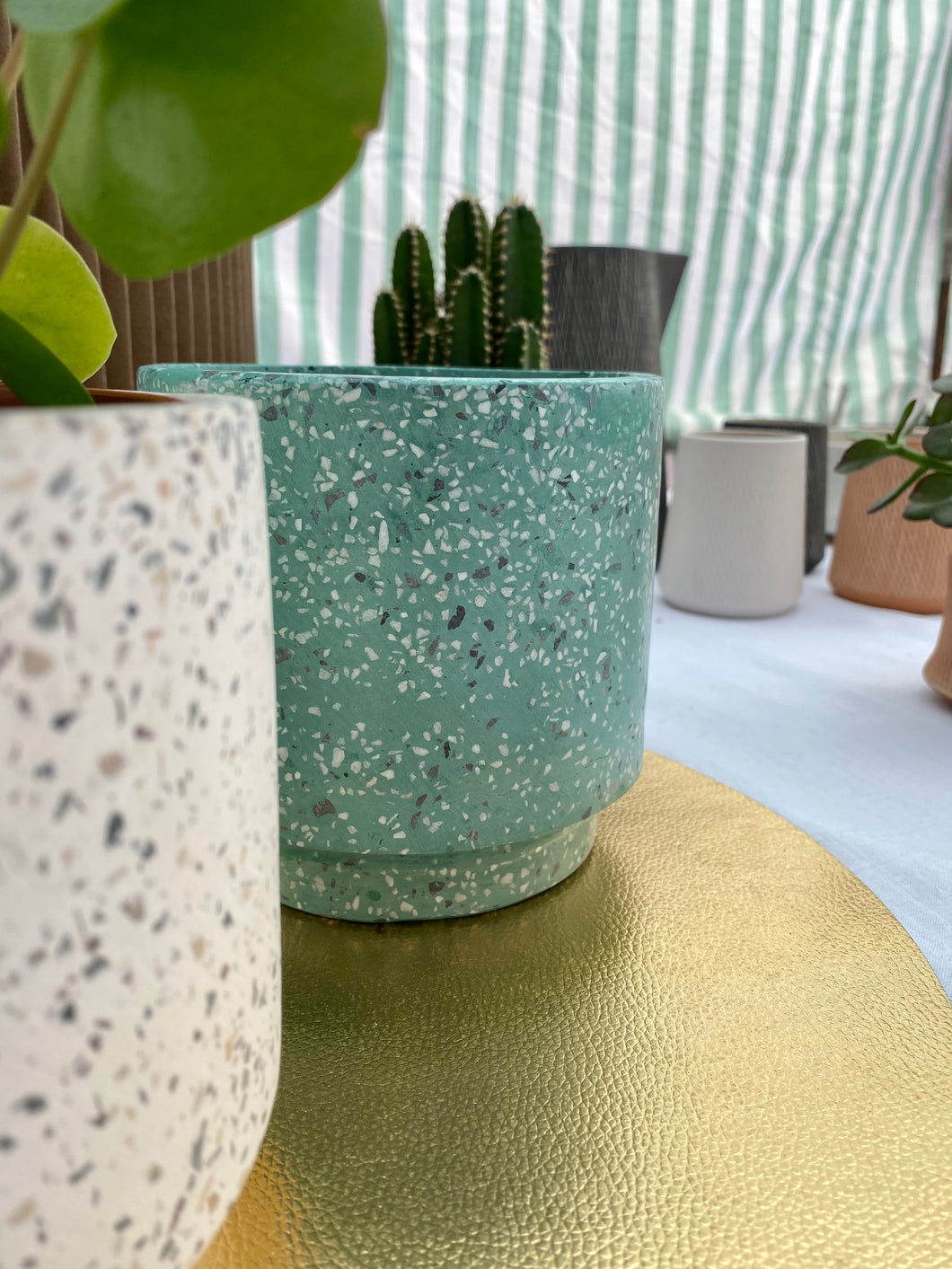 terrazzo plant pot large Terrazzo Plant Pot (new collection) – Etchd Home